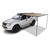 Auvent latéral Sunseeker 2.5x2m Rhino Rack, fixation rapide, bivouac